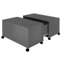 Glossy gray plywood coffee table 75x75x38 cm by vidaXL, Coffee table - Ref: Foro24-806875, Price: 77,99 €, Discount: %