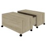 Couchtisch aus Sonoma-Eichensperrholz, 75 x 75 x 38 cm von vidaXL, Couchtisch - Ref: Foro24-806870, Preis: 77,99 €, Rabatt: %