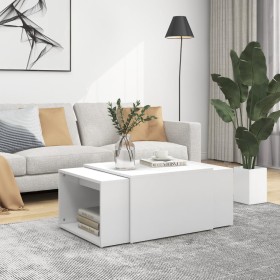 Set of stackable plywood coffee tables 60x60x38 cm by vidaXL, Coffee table - Ref: Foro24-806894, Price: 47,99 €, Discount: %