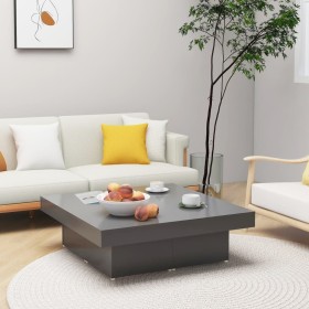 Gray plywood coffee table 90x90x28 cm by vidaXL, Coffee table - Ref: Foro24-806914, Price: 68,74 €, Discount: %