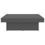 Couchtisch aus grauem Sperrholz, 90 x 90 x 28 cm von vidaXL, Couchtisch - Ref: Foro24-806914, Preis: 68,99 €, Rabatt: %