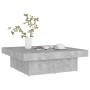 Mesa de centro madera contrachapada gris hormigón 80x50x40 cm de vidaXL, Mesas de centro - Ref: Foro24-806916, Precio: 75,71 ...