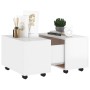 Glossy white plywood coffee table 60x60x38 cm by vidaXL, Coffee table - Ref: Foro24-806864, Price: 68,99 €, Discount: %