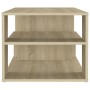 Mesa de centro madera contrachapada roble Sonoma 100x50x40 cm de vidaXL, Mesas de centro - Ref: Foro24-806924, Precio: 56,52 ...