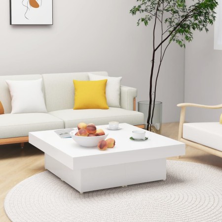 White plywood coffee table 90x90x28 cm by vidaXL, Coffee table - Ref: Foro24-806912, Price: 76,94 €, Discount: %