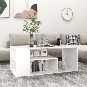 Mesa de centro madera contrachapada blanco 100x50x40 cm de vidaXL, Mesas de centro - Ref: Foro24-806921, Precio: 57,05 €, Des...