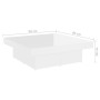 Couchtisch aus glänzend weißem Sperrholz, 90 x 90 x 28 cm von vidaXL, Couchtisch - Ref: Foro24-806918, Preis: 87,79 €, Rabatt: %