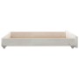 Drawers for sofa bed 2 pieces white solid pine wood by vidaXL, Beds and accessories - Ref: Foro24-806971, Price: 50,44 €, Dis...