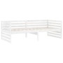 Sofá cama de madera maciza de pino blanco 90x200 cm de vidaXL, Camas y somieres - Ref: Foro24-806946, Precio: 131,99 €, Descu...