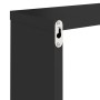 Estante cubo pared 2 uds negro 30x15x30 cm de vidaXL, Estantes y estanterías - Ref: Foro24-807001, Precio: 23,37 €, Descuento: %