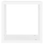 Estantes cubo de pared 4 unidades blanco 30x15x30 cm de vidaXL, Estantes y estanterías - Ref: Foro24-806999, Precio: 37,90 €,...