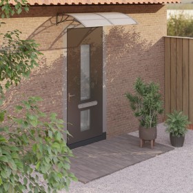 Polycarbonate door canopy in gray, 150x75 cm. by vidaXL, Awnings - Ref: Foro24-153579, Price: 83,78 €, Discount: %