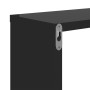 Cube wall shelves 2 units glossy black 26x15x26 cm by vidaXL, Shelves and shelves - Ref: Foro24-807046, Price: 20,13 €, Disco...