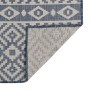 Blue striped flat weave outdoor rug 120x170 cm by vidaXL, Rugs - Ref: Foro24-340837, Price: 33,19 €, Discount: %