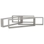 Cube wall shelf 4 units concrete gray plywood 100x15x30cm by vidaXL, Shelves and shelves - Ref: Foro24-807092, Price: 62,76 €...