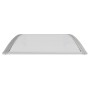 Marquesina puerta policarbonato gris y transparente 100x80 cm de vidaXL, Toldos - Ref: Foro24-153589, Precio: 53,09 €, Descue...