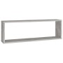 Wall shelf 2 pcs concrete gray plywood 80x15x26.5cm by vidaXL, Shelves and shelves - Ref: Foro24-807118, Price: 28,83 €, Disc...