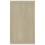 Cube wall shelves 2 pcs oak plywood 80x15x26.5 cm by vidaXL, Shelves and shelves - Ref: Foro24-807115, Price: 28,50 €, Discou...