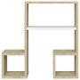 Wall shelves 2 units white and oak plywood 50x15x50cm by vidaXL, Shelves and shelves - Ref: Foro24-807246, Price: 33,81 €, Di...