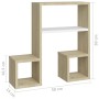 Wall shelves 2 units white and oak plywood 50x15x50cm by vidaXL, Shelves and shelves - Ref: Foro24-807246, Price: 33,81 €, Di...