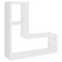 Wall shelves 2 pcs plywood white 50x15x50 cm by vidaXL, Shelves and shelves - Ref: Foro24-807214, Price: 33,75 €, Discount: %