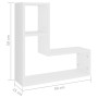 Wall shelves 2 pcs plywood white 50x15x50 cm by vidaXL, Shelves and shelves - Ref: Foro24-807214, Price: 33,75 €, Discount: %