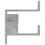 Corner wall shelves 2 units concrete plywood 40x40x50 cm by vidaXL, Shelves and shelves - Ref: Foro24-807232, Price: 31,36 €,...