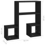 Wall shelves 2 pcs black plywood 50x15x50 cm by vidaXL, Shelves and shelves - Ref: Foro24-807242, Price: 30,37 €, Discount: %