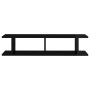 Wall shelf 2 pcs glossy black plywood 90x18x20cm by vidaXL, Shelves and shelves - Ref: Foro24-807203, Price: 27,58 €, Discoun...