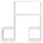 Wall shelves 2 pcs glossy white plywood 50x15x50 cm by vidaXL, Shelves and shelves - Ref: Foro24-807247, Price: 23,96 €, Disc...