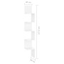 Glossy white plywood wall corner shelf 20x20x127.5cm by vidaXL, Shelves and shelves - Ref: Foro24-807283, Price: 28,58 €, Dis...