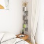 Concrete gray plywood wall corner shelf 20x20x127.5cm by vidaXL, Shelves and shelves - Ref: Foro24-807281, Price: 28,60 €, Di...