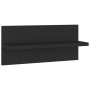 Wall shelves 4 pcs black plywood 40x11.5x18cm by vidaXL, Shelves and shelves - Ref: Foro24-807300, Price: 17,63 €, Discount: %