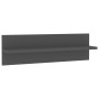 Wall shelf 4 pcs gray plywood 60x11.5x18 cm by vidaXL, Shelves and shelves - Ref: Foro24-807320, Price: 28,44 €, Discount: %