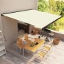 Toldo de carrete manual color crema 400x300 cm de vidaXL, Toldos - Ref: Foro24-3052705, Precio: 569,73 €, Descuento: %