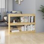 Pine wood space divider shelf 100x30x71.5 cm by vidaXL, Bookcases and shelves - Ref: Foro24-808208, Price: 68,07 €, Discount: %