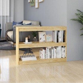 Pine wood space divider shelf 100x30x71.5 cm by vidaXL, Bookcases and shelves - Ref: Foro24-808208, Price: 66,99 €, Discount: %