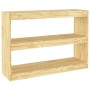 Estantería divisor de espacios madera de pino 100x30x71,5 cm de vidaXL, Librerías y estanterías - Ref: Foro24-808208, Precio:...