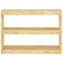 Estantería divisor de espacios madera de pino 100x30x71,5 cm de vidaXL, Librerías y estanterías - Ref: Foro24-808208, Precio:...