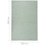 Alfombra de exterior de tejido plano turquesa 100x200 cm de vidaXL, Alfombras - Ref: Foro24-340801, Precio: 37,64 €, Descuent...