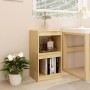 Estantería madera maciza de pino 40x30x71,5 cm de vidaXL, Librerías y estanterías - Ref: Foro24-808133, Precio: 34,99 €, Desc...