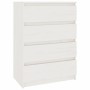 Solid white pine wood auxiliary cabinet 60x36x84 cm by vidaXL, Sideboards - Ref: Foro24-808104, Price: 105,35 €, Discount: %