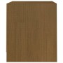 Mesita de noche madera maciza pino marrón miel 40x30,5x35,5 cm de vidaXL, Mesitas de noche - Ref: Foro24-808079, Precio: 43,1...