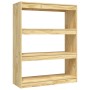 Solid pine wood shelf/space divider 100x30x103 cm by vidaXL, Bookcases and shelves - Ref: Foro24-808213, Price: 67,46 €, Disc...