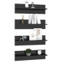 Wall shelf 2 pcs glossy gray plywood 60x11.5x18 cm by vidaXL, Shelves and shelves - Ref: Foro24-807331, Price: 15,78 €, Disco...