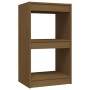 Solid pine wood bookshelf in honey brown color, 40x30x71.5 cm by vidaXL, Bookcases and shelves - Ref: Foro24-808136, Price: 3...