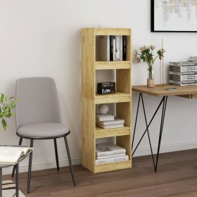 Pine wood space divider shelf 40x30x135.5 cm by vidaXL, Bookcases and shelves - Ref: Foro24-808143, Price: 46,55 €, Discount: %