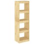 Pine wood space divider shelf 40x30x135.5 cm by vidaXL, Bookcases and shelves - Ref: Foro24-808143, Price: 46,99 €, Discount: %