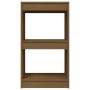 Solid pine wood bookshelf in honey brown color, 40x30x71.5 cm by vidaXL, Bookcases and shelves - Ref: Foro24-808136, Price: 3...