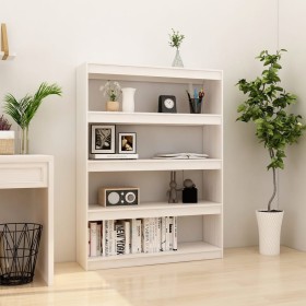 White pine space divider shelf 100x30x135.5 cm by vidaXL, Bookcases and shelves - Ref: Foro24-808219, Price: 98,43 €, Discoun...